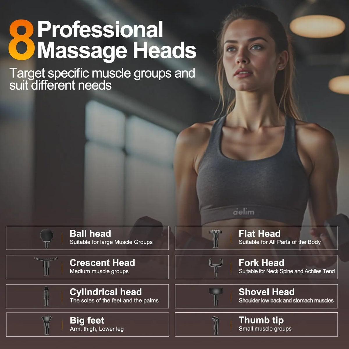 Professional Muscle Massage Gun – Neck & Back Relief