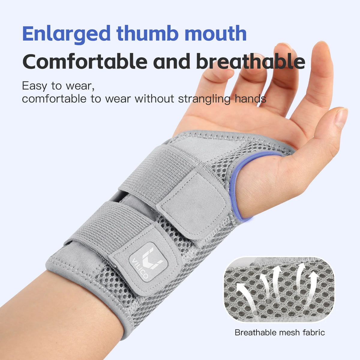Wrist Support Brace with Splint