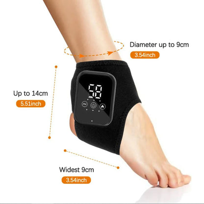 Heated Vibration Ankle Massager Wrap