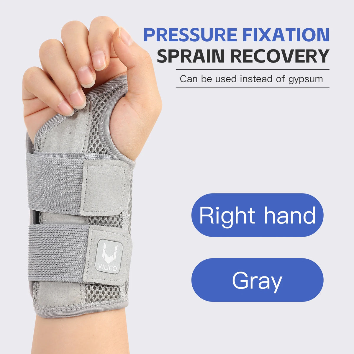 Wrist Support Brace with Splint