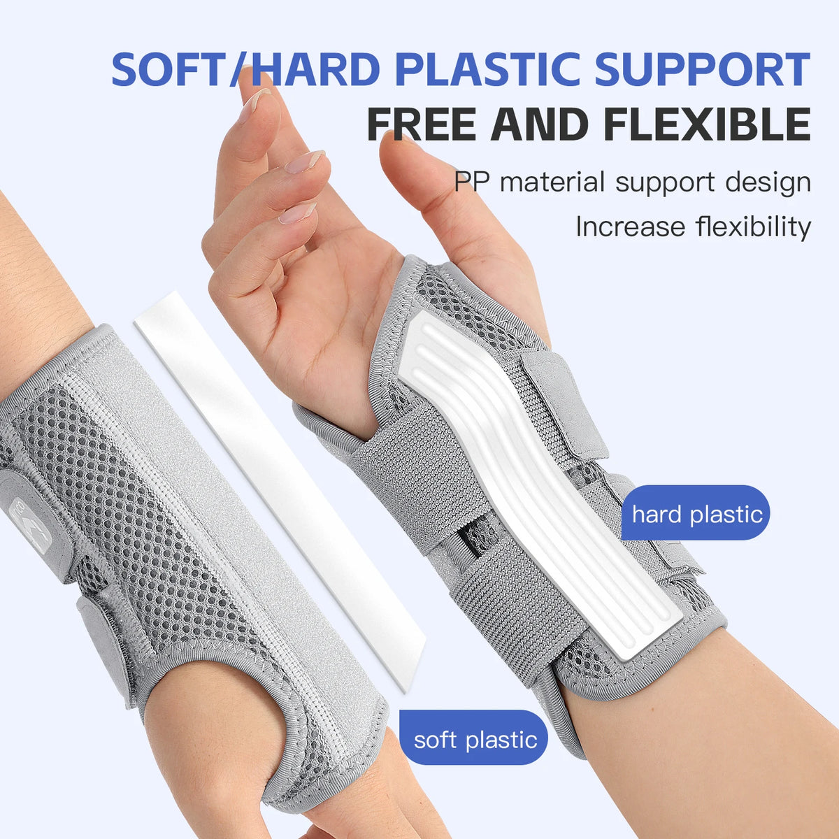 Wrist Support Brace with Splint